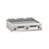 Fry-top pe gaz dublu, platou neted, de banc, Linia 900, Silko